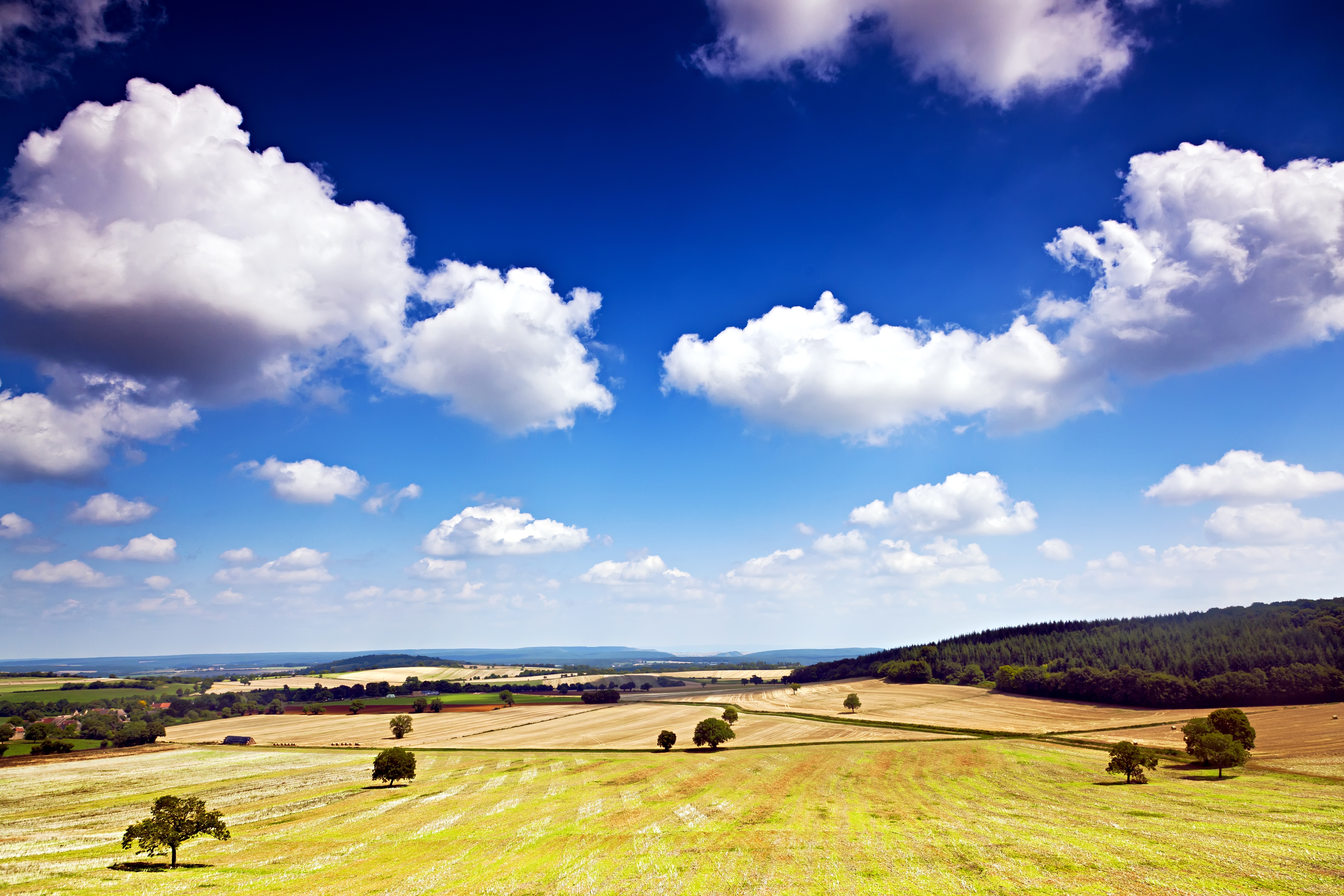 Bourgogne landschap