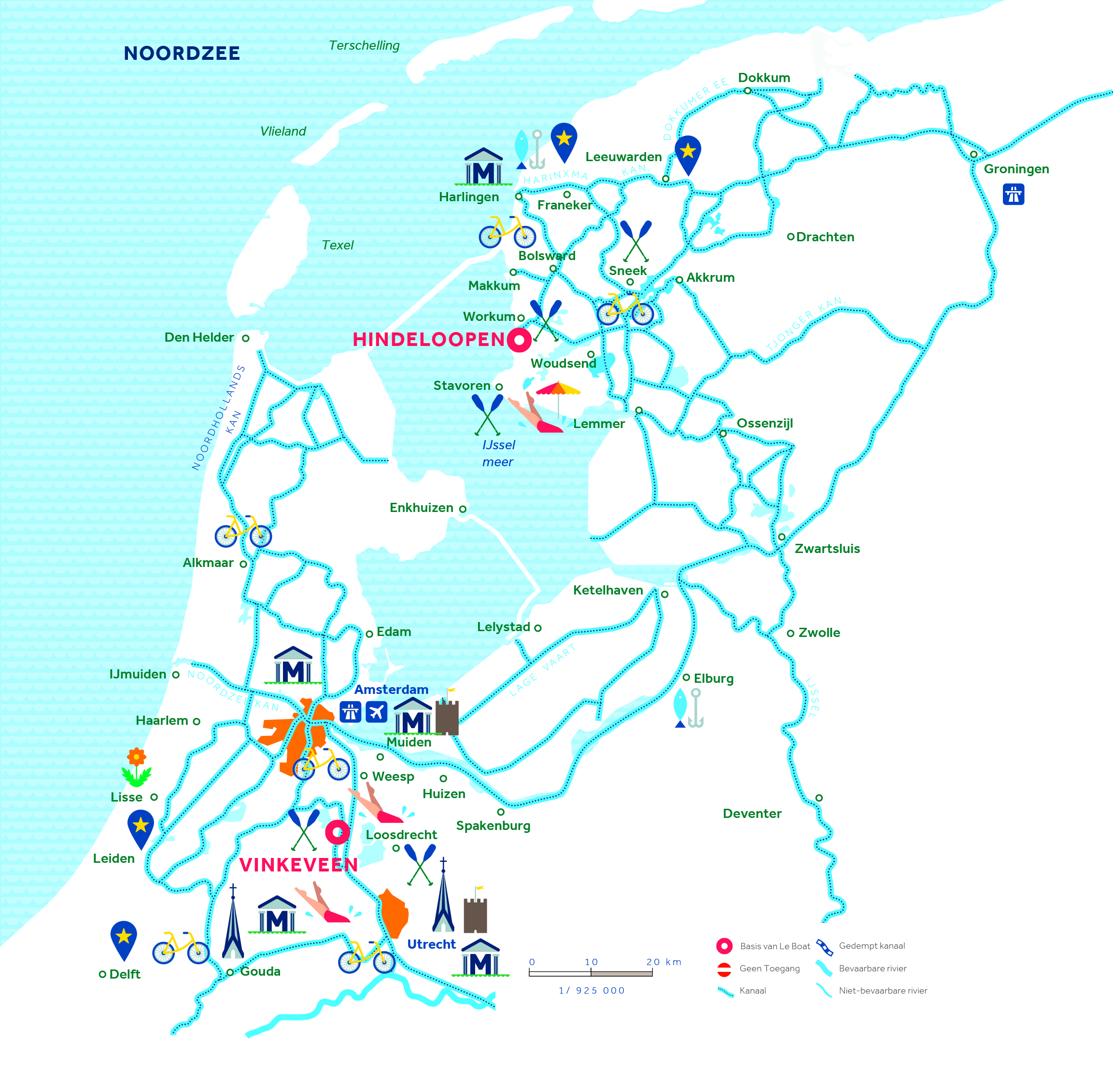 vaarroute NL